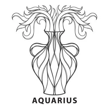 Aquarius Stockillustratie
