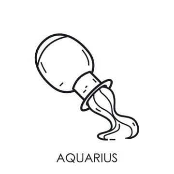 Aquarius 库存插图