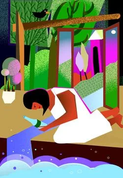 Aquarius Stock Illustration