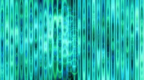 Aquatic Bubble Waves Glow Motion Background Stock Footage 60443803