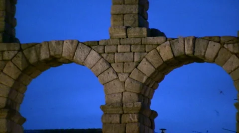 Aqueduct of Segovia Stock-Footage 5626014