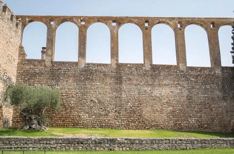 Aqueduct in Serpa, Portugal Stock Photos