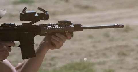 AR-15 DPMS Oracle .223 5.56 Stock Footage 76105473