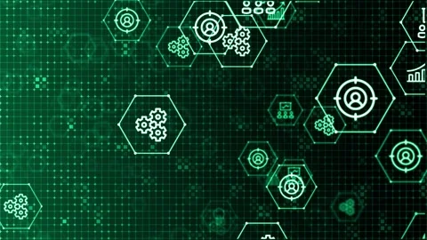 Ar, augmented reality icon. Business, Technology, Internet and network concep Stock Footage 147061521