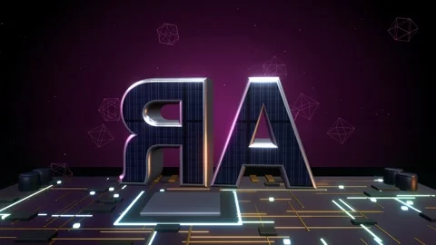 AR Augmented Reality Technology Concept Stock Footage 340072767
