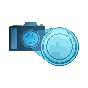 AR Camera illustration Stock Illustration