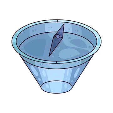 AR Compass illustration イラスト素材