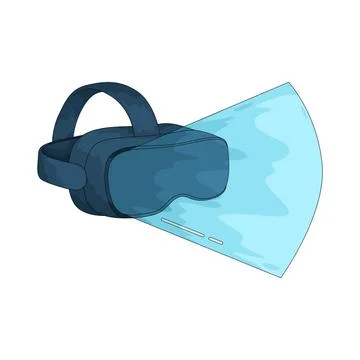 AR Headset illustration Stock Illustration