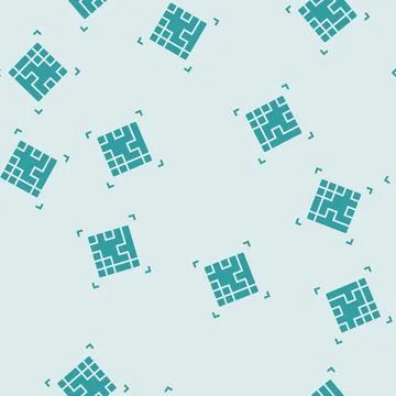 Ar marker augmented reality glyph seamless pattern イラスト素材