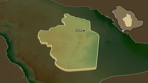Ar Riyad, Saudi Arabia, extruded. Physical Stock Footage 167608830