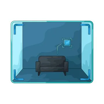 AR Scan illustration Stock Illustration