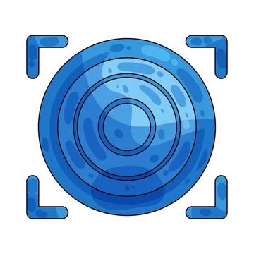 AR Target illustration Stock Illustration