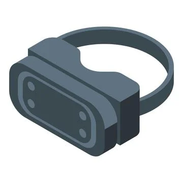 Ar tech glasses icon isometric vector. Virtual technology Stock Illustration