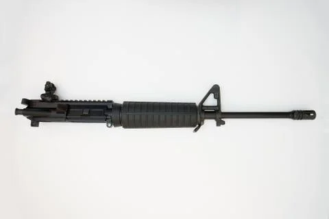 AR15 Upper Receiver Stock Photos