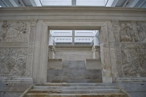 Ara Pacis Augustae Stock Photos