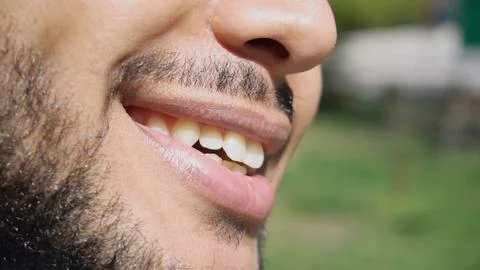 Arab blinking Foto stock