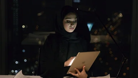 Arab business shoot. Stock Footage 126310927