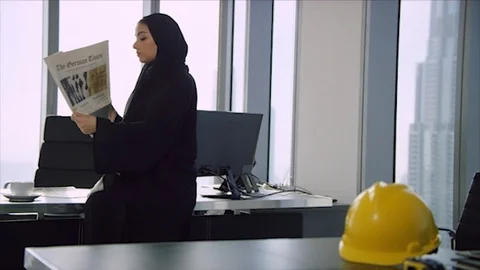 Arab business shoot. Stock Footage 126631958
