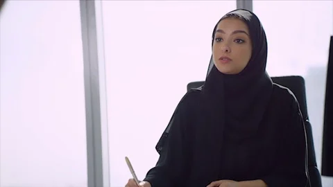 Arab business shoot. Video stock 126632079