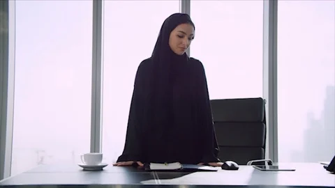 Arab business shoot. Stock Footage 126632269