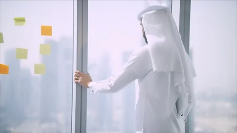 Arab business shoot. Stock Footage 126632893