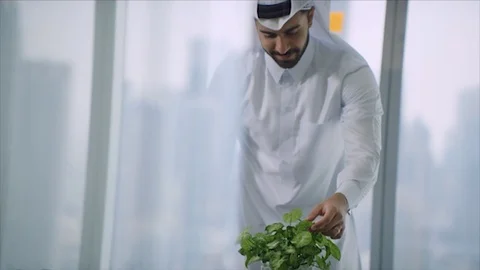 Arab business shoot. Stock Footage 126632945