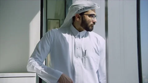 Arab business shoot. Stock Footage 126633290
