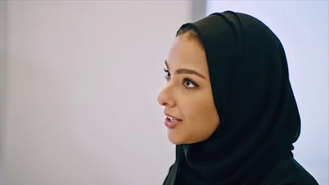 Arab business shoot. Stock Footage 126633348