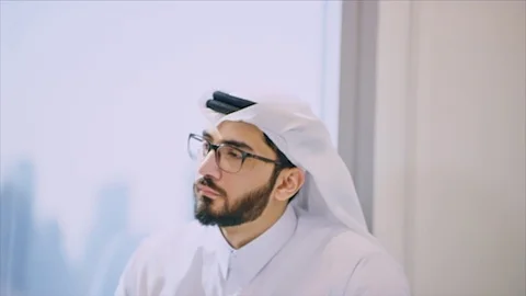 Arab business shoot. Stock Footage 126633385