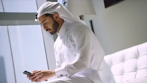 Arab business shoot. Stock Footage 126633771