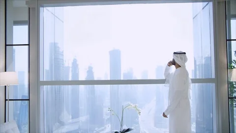 Arab business shoot. Stock Footage 126633870