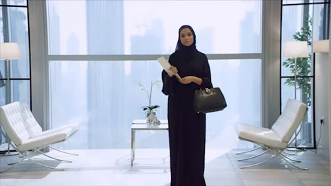 Arab business shoot. Stock Footage 126633955