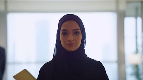 Arab business shoot. Stock Footage 126633985