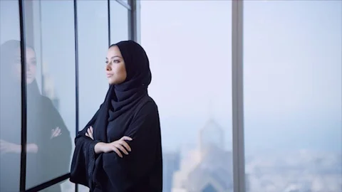Arab business shoot. Stock Footage 126634097