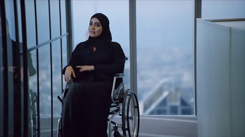 Arab business shoot. Stock Footage 126634401