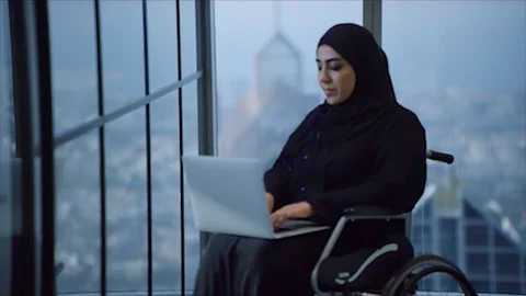 Arab business shoot. Stock Footage 126634414