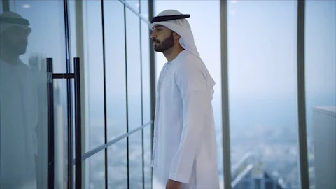 Arab business shoot. Stock Footage 126634484