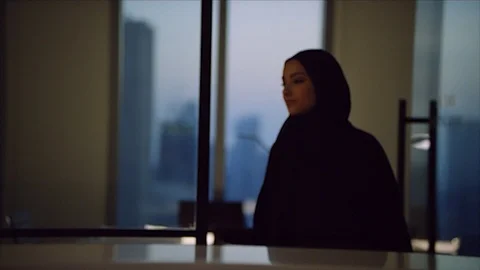 Arab business shoot. Stock Footage 126634813