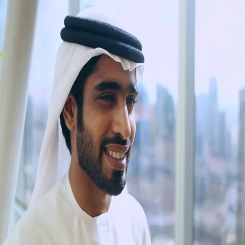 Arab businessman talking. Stock Footage 69403747