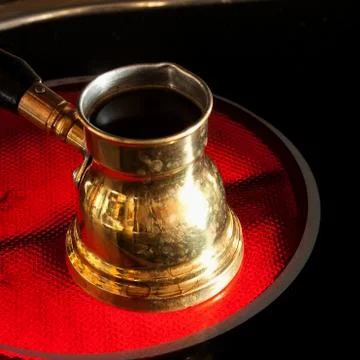 Arab coffee pot Stock Photos