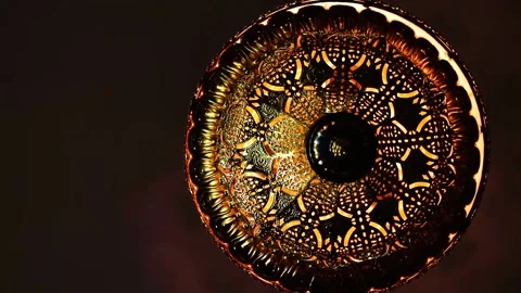 Arab decoration light 2 Stock Footage 152282157
