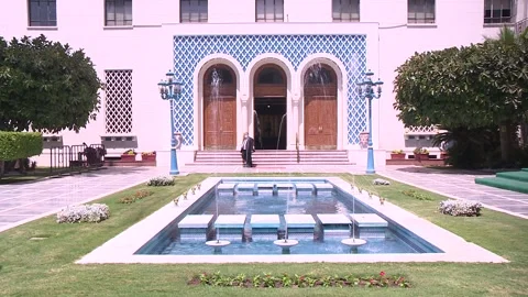 The Arab League  Video stock 253896525