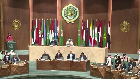 The Arab League  Stock Footage 253897122