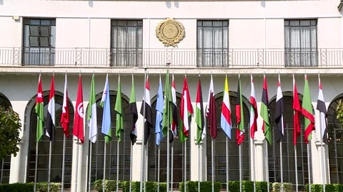 The Arab League  Video stock 253897125