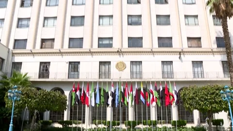 The Arab League Video stock 253897186