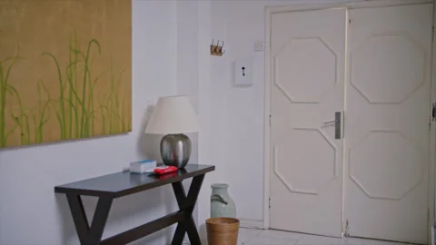 Arab man coming back home. Stock Footage 135967281
