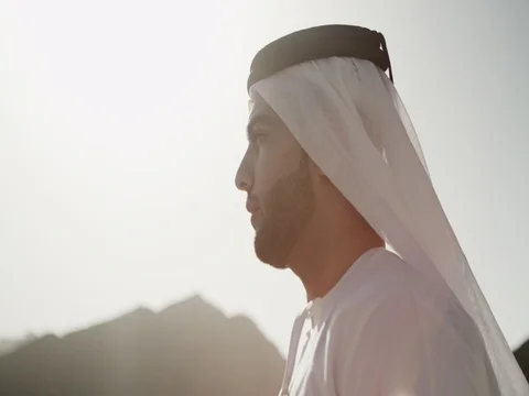 Arab man smiling. Stock Footage 69447577