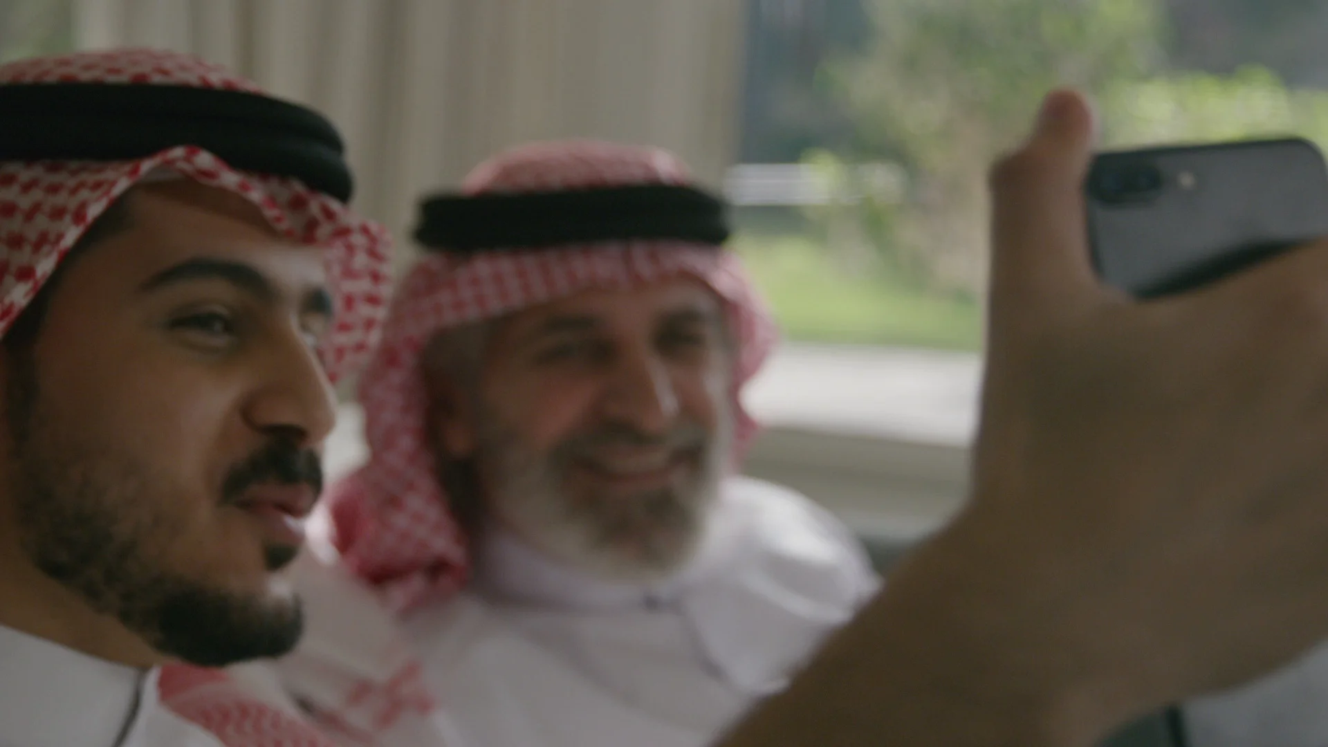 Arab Men Taking A Selfie Stock Video Pond5