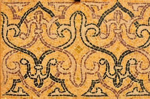 Arab mosaic Stock Photos