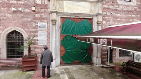 Arab Mosque. Arab Mosque. Istanbul's first mosque. Stock Footage 256751022